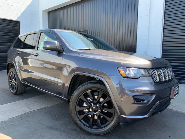 Pre-Owned 2017 Jeep Grand Cherokee Altitude Sport/Utility in Orange # ...