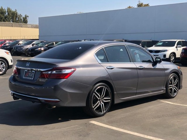 Pre-Owned 2017 Honda Accord Sedan Sport SE Four-Door Sedan in Orange # ...