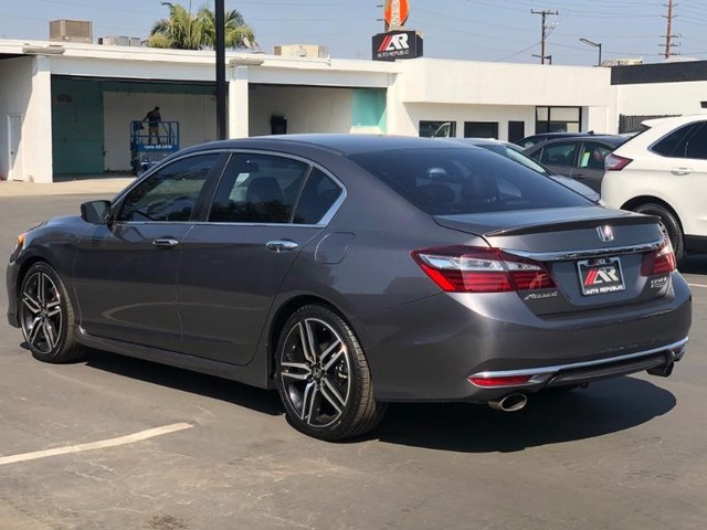 Pre-Owned 2017 Honda Accord Sedan Sport SE Four-Door Sedan in Orange # ...