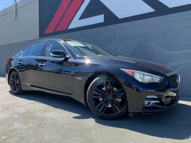 Pre-Owned 2017 INFINITI Q50 Hybrid Four-Door Sedan in Fullerton #F25882