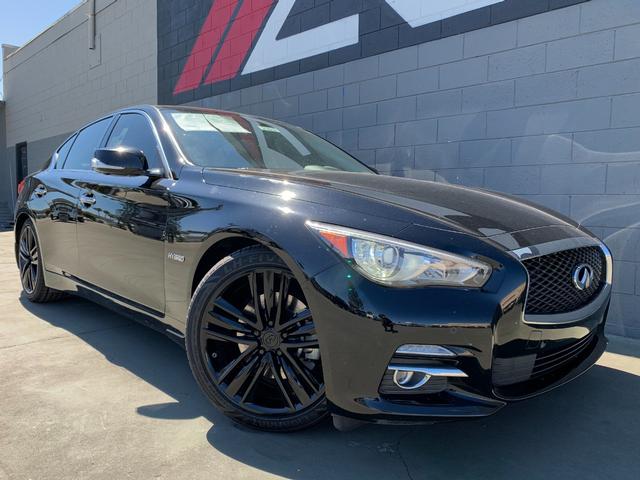 Pre-Owned 2017 INFINITI Q50 Hybrid Four-Door Sedan in Fullerton #F25882