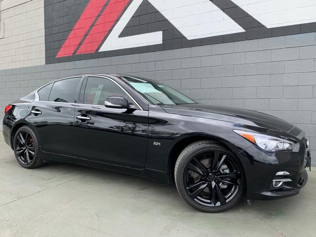 Pre-Owned 2017 INFINITI Q50 2.0t Four-Door Sedan in Orange #K26372 ...