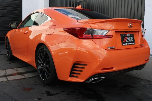 Pre-Owned 2015 Lexus RC 350 Two-Door Coupe in Orange #26423 | Auto Republic